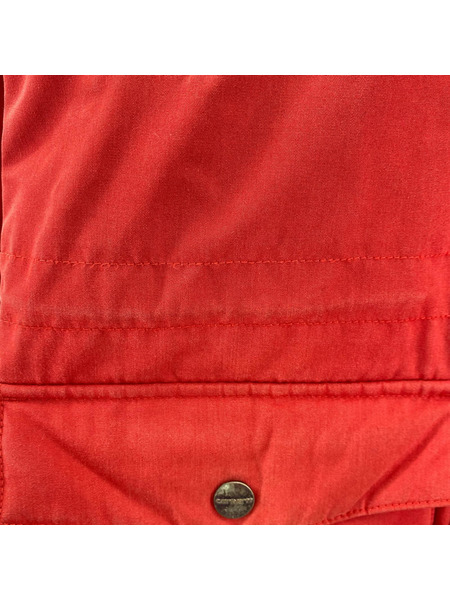 Carhartt WIP TRAPPER PARKA エルボーパッチ ファー 中綿ジャケット S 赤