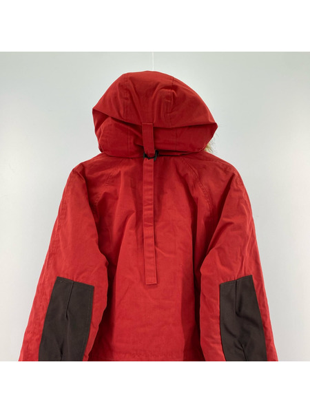 Carhartt WIP TRAPPER PARKA エルボーパッチ ファー 中綿ジャケット S 赤