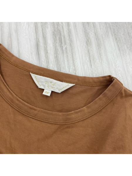 To b. by agnes b. 半袖Tシャツ・カットソー ロゴTee/BRW