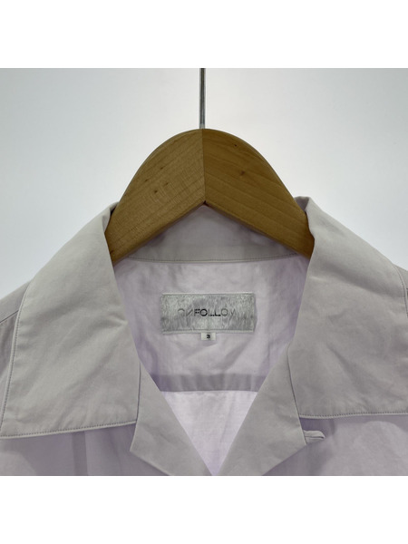 UNFOLLOW/半袖シャツ/L/パープル[値下]