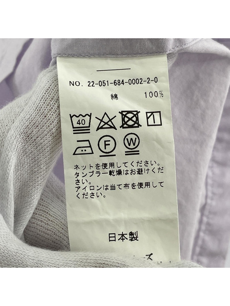 UNFOLLOW/半袖シャツ/L/パープル[値下]