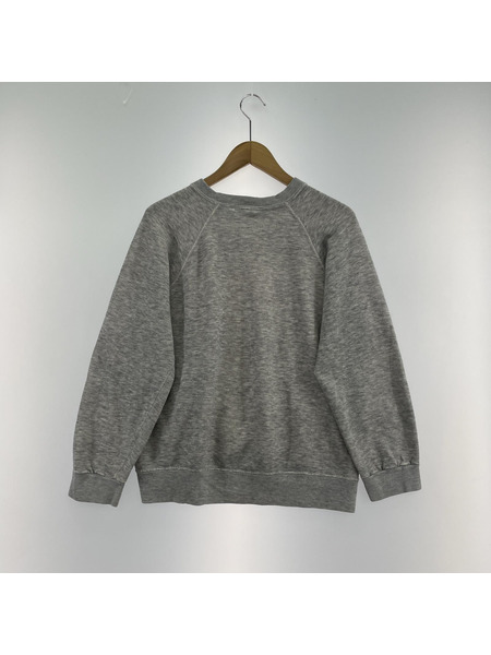 old raglan sweatshirts グレー L[値下]
