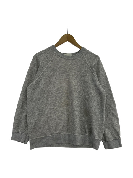 old raglan sweatshirts グレー L[値下]