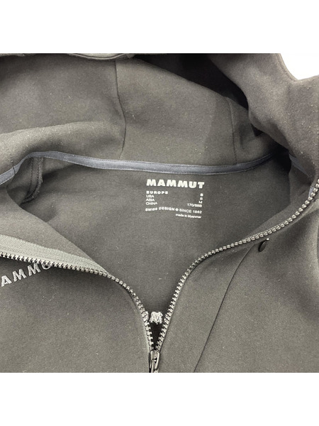 Mammut ダイノ ミッドレイヤー フーデット ジャケット 黒