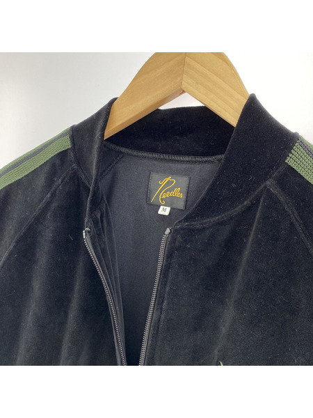 Needles R.C. TRACK JACKET C/PE VELOUR (M)