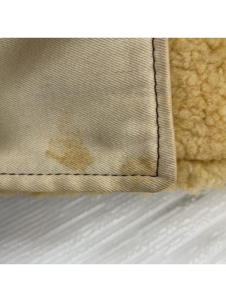 REAL McCOY’S D-1 ムートンフライトジャケット L ブラウン