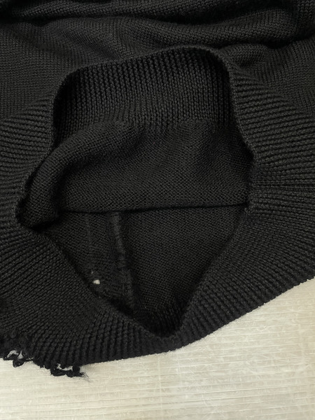 BALENCIAGA 22ss Destroyed oversized knit ダメージ加工