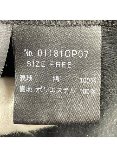 HYSTERIC GLAMOUR オールインワン・サロペット TOUCHED BY TEMPTATIO 黒 (F)