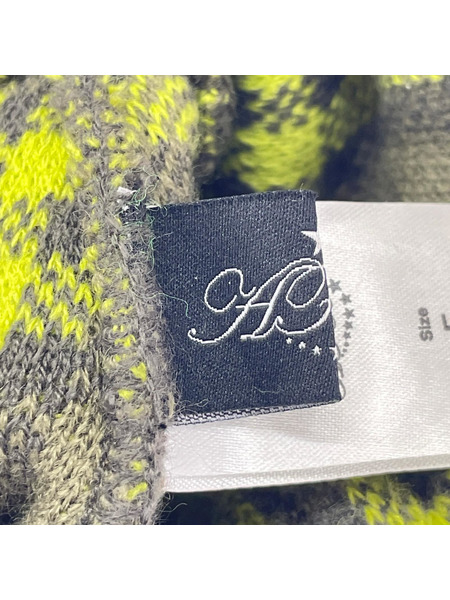 ニットキャップ AFB ニット帽 グリーン系