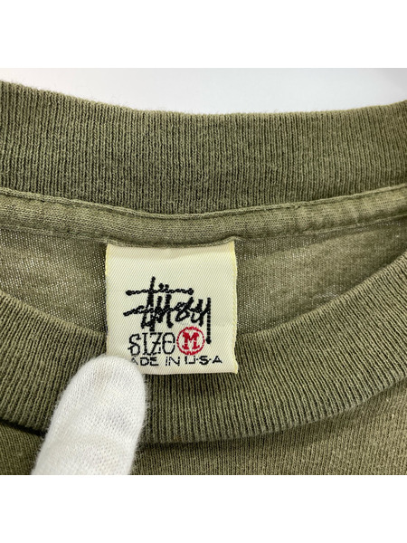 STUSSY 半袖Tシャツ・カットソー stusnics Tee 緑