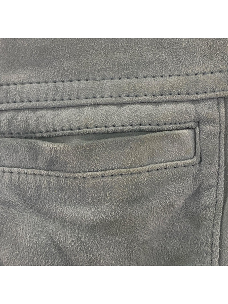 POLO RALPH LAUREN 長袖シャツ スウェードシャツ 本革