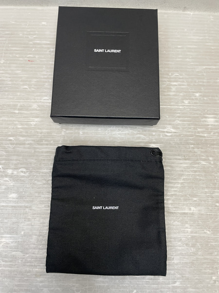 SAINT LAURENT マネークリップ コンパクトウォレット オリーブ