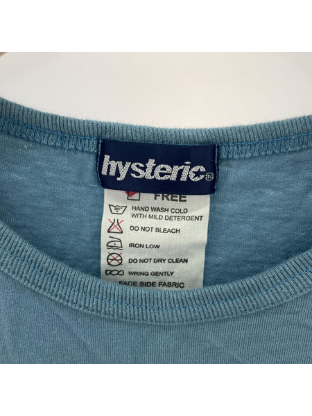 HYSTERIC GLAMOUR タンクトップ BLU F
