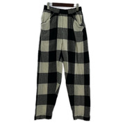 SUNSEA シュリンケージビーチパンツ ブロックチェック SHRINKAGE BEACH PANTS/1