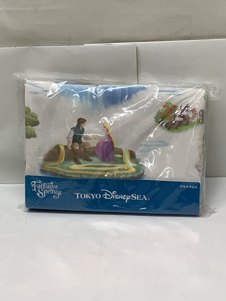 ディズニー ファンタジースプリングス マルチクロス 未開封 Disney ディズニーシー アナと雪の女王 塔の上のラプンツェル ピーター・パン ミッキー ミニー