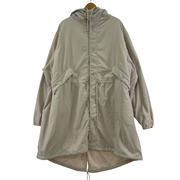 UNUSED Nylon coat モッズコート 1 アイボリー US2445