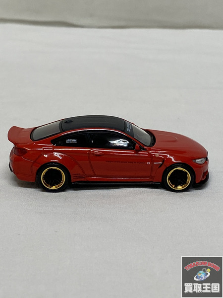 MINI GT  BMW M4 Red w Cooper Wheel