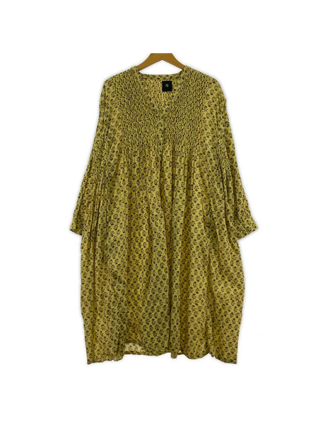 長袖ワンピース maison de soil シャツワンピース