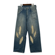 ENCOMING SLASHED DENIM TROUSER