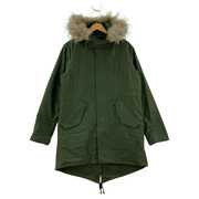 FRED PERRY/Fur Lined Fishtail Parka/S/KHK