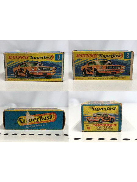 ミニカーその他 MATCHBOX SUPERFAST WILD CAT イギリス製