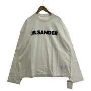 JIL SANDER 24SS ロゴプリントヘビーウェイトL/Sカットソー XL 白 J22GC0136