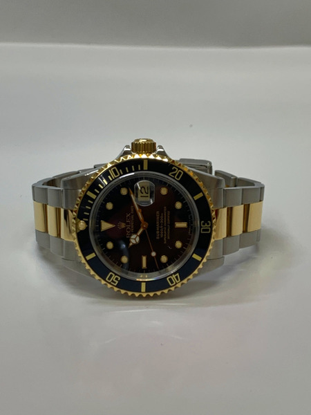 ロレックス サブマリーナデイト 16613 OH・仕上げ済(25年1月) ブラック文字盤 開封品 ROLEX SUBMARINER 腕時計 自動巻き