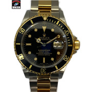 ロレックス サブマリーナデイト 16613 OH・仕上げ済(25年1月) ブラック文字盤 開封品 ROLEX SUBMARINER 腕時計 自動巻き