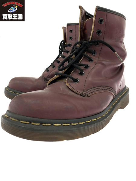 Dr.Martens イングランド製 8ホール レザーブーツ (-) ワインレッド[値下]