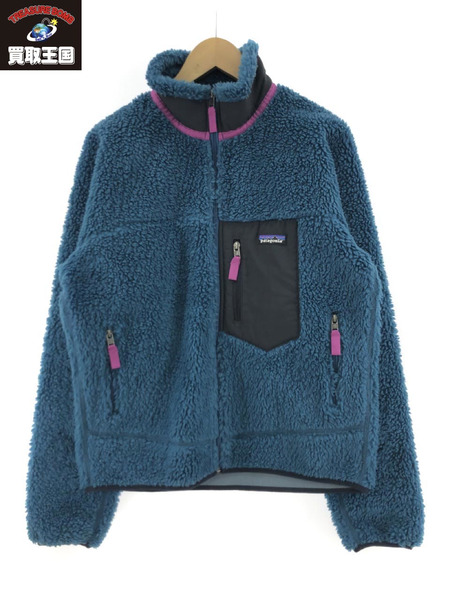 patagonia クラシックレトロXジャケット(S)ネイビー[値下]