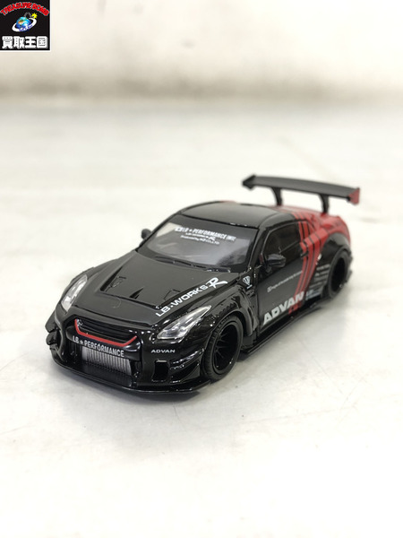 MINIGT LBワークス 日産 GT-R Advan