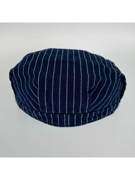 REAL McCOY’S キャップ ウォバッシュ/紺