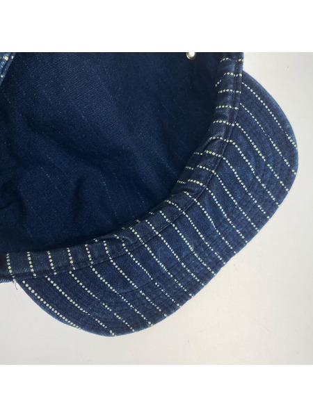 REAL McCOY’S キャップ ウォバッシュ/紺