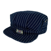 REAL McCOY’S キャップ ウォバッシュ/紺