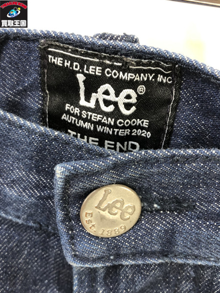 Lee×STEFAN COOKE/ETCHED RIDER DENIM/BLK/XS/W32/リー×ステファン・クック/メンズ/パンツ/ボトムス[値下]