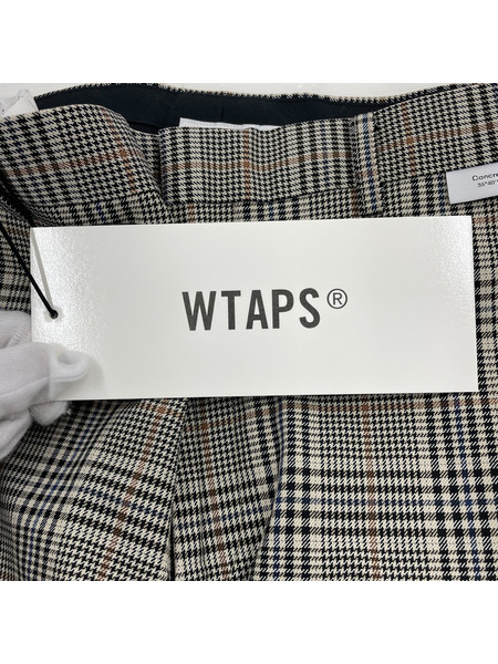 WTAPS パンツ チェック/トラウザーパンツ/242TQDT-PTM04