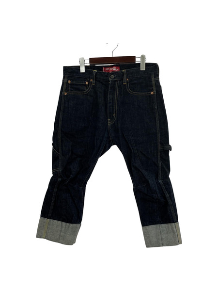 COMME des GARCONS MAN×Levi's WF-P903 クロップド ペインター デニム