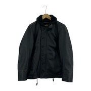 HOUSTON レザーデッキジャケット BLK (38R)