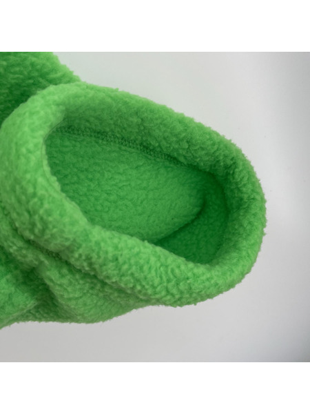 STUSSY ソノ他 HALF ZIP FLEECE PULLOVER GREEN L