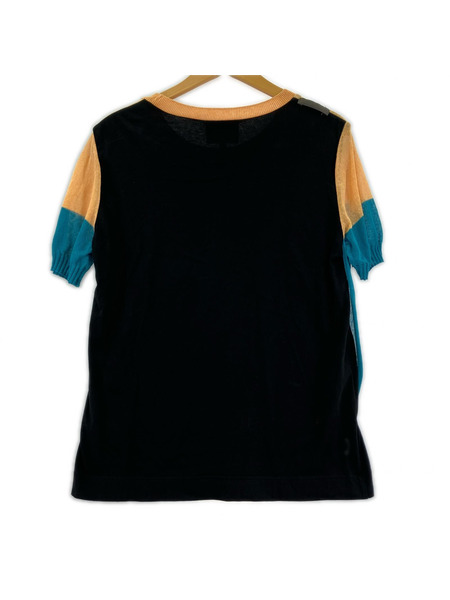 Vivienne Westwood red labelS/S ドッキングオーブニット マルチカラー 0