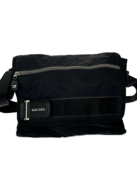 DIESEL ショルダーバッグ メッセンジャーバッグ 黒