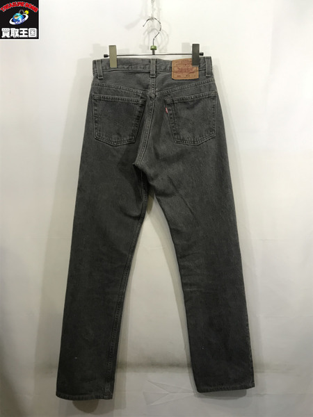 Levi's デニム・ジーンズ 90s USA製 501 先染めブラック