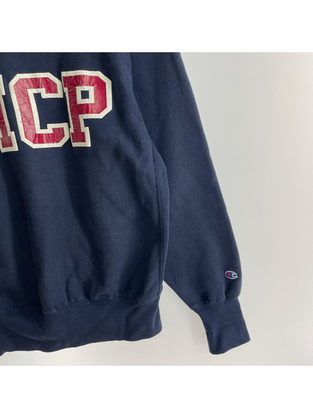 Champion スウェット・トレーナー 90s REVERSE WEAVE スウェット ネイビー