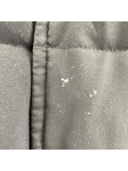 The DUFFER of ST.GEORGE ダウンジャケット レザースリーブ キルティングダ