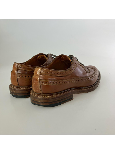 ALDEN シューズ 97891 ロングウィングチップ ブラウン