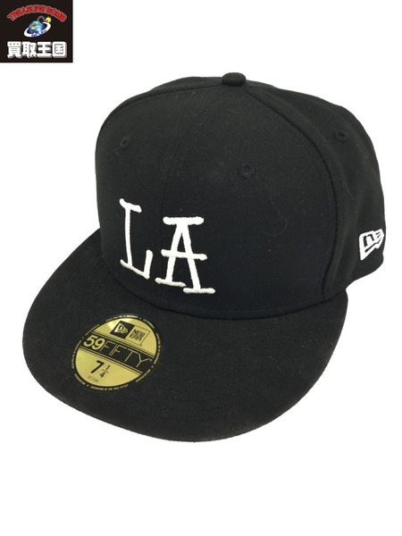 STUSSY×NEW ERA LA キャップ ブラック[値下]｜商品番号：2100199218311