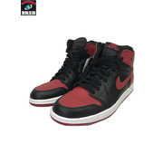 NIKE/AIR JORDAN 1 Retro High OG Bred 2013/555088-023/27.5cm/黒/赤/ナイキ/スニーカー