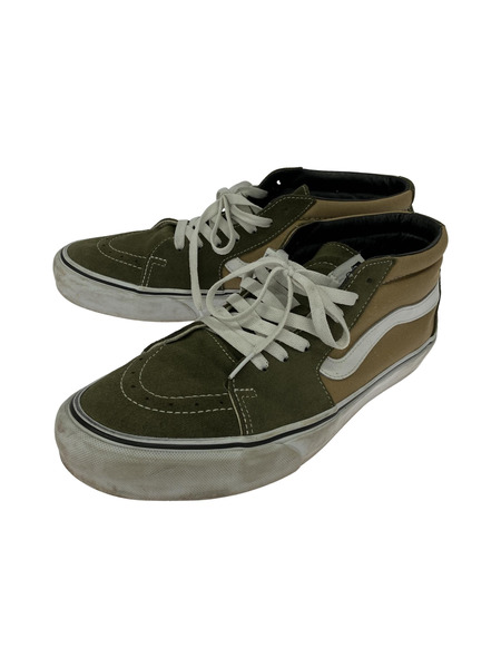 VANS×JJJound SK8-MID Vit Lx Green/True White[値下]