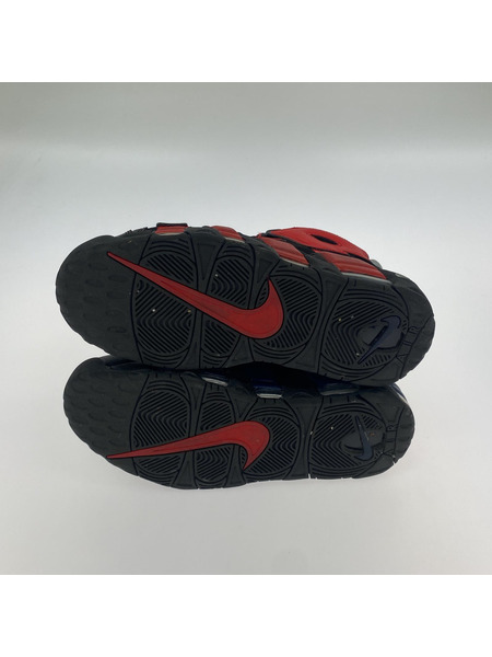 NIKE Air More Uptempo 96 Black and University Red (27cm)