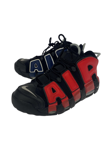 NIKE Air More Uptempo 96 Black and University Red (27cm)